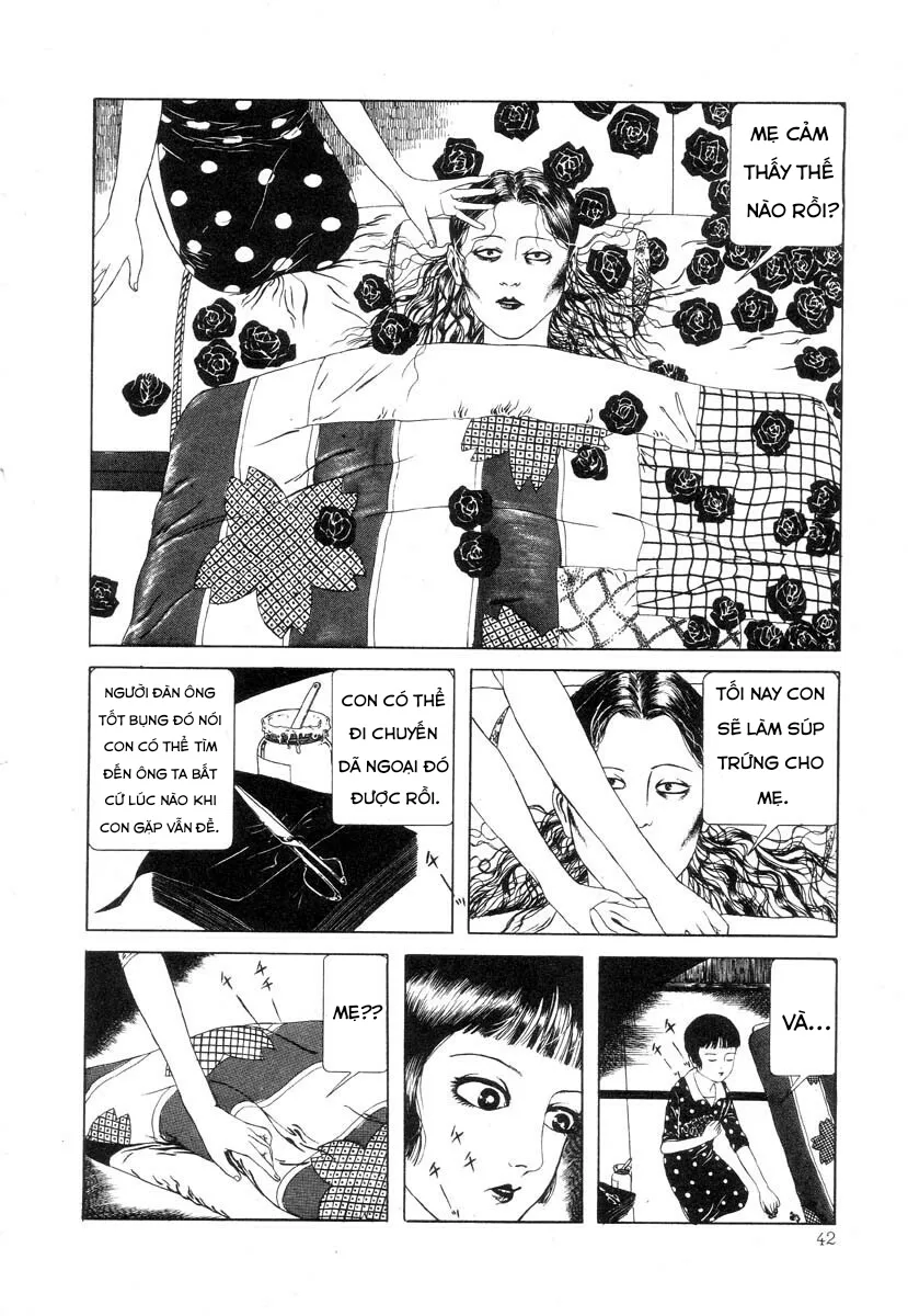 HentaiVN.net - Ảnh 8 - Tuyển tập kinh dị của Suehiro Maruo - Bông hồng nhuốm màu quỷ dữ [Rose Colored Monster] - Chap 4: Câu chuyện buồn và bí mật của cô gái Camelia