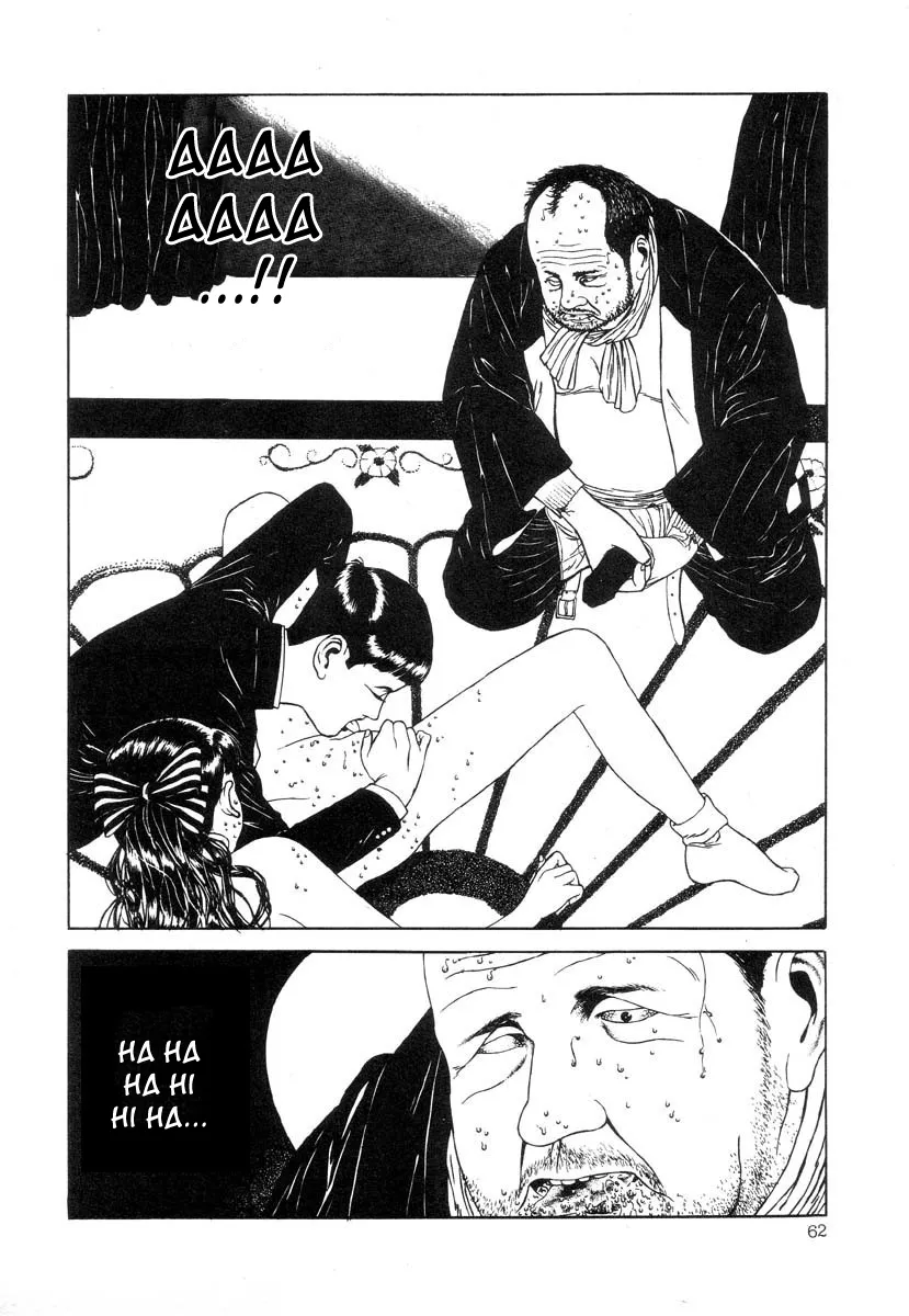 HentaiVN.net - Ảnh 10 - Tuyển tập kinh dị của Suehiro Maruo - Bông hồng nhuốm màu quỷ dữ [Rose Colored Monster] - Chap 5: Sự tiếp xúc giữa đôi mắt hai ta
