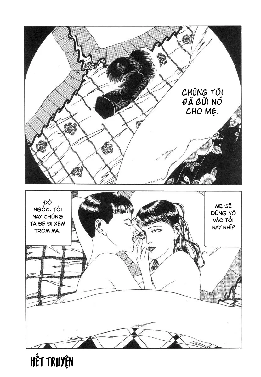 HentaiVN.net - Ảnh 16 - Tuyển tập kinh dị của Suehiro Maruo - Bông hồng nhuốm màu quỷ dữ [Rose Colored Monster] - Chap 5: Sự tiếp xúc giữa đôi mắt hai ta