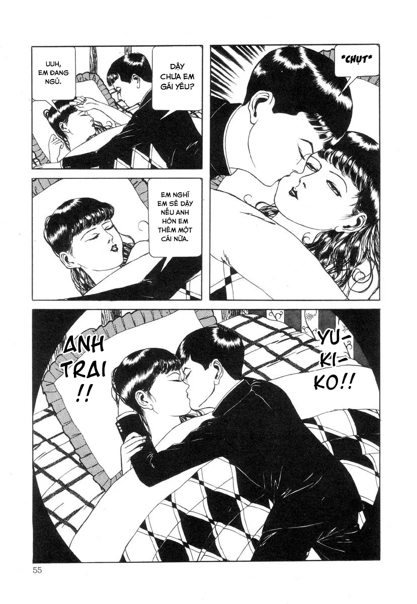 HentaiVN.net - Ảnh 3 - Tuyển tập kinh dị của Suehiro Maruo - Bông hồng nhuốm màu quỷ dữ [Rose Colored Monster] - Chap 5: Sự tiếp xúc giữa đôi mắt hai ta