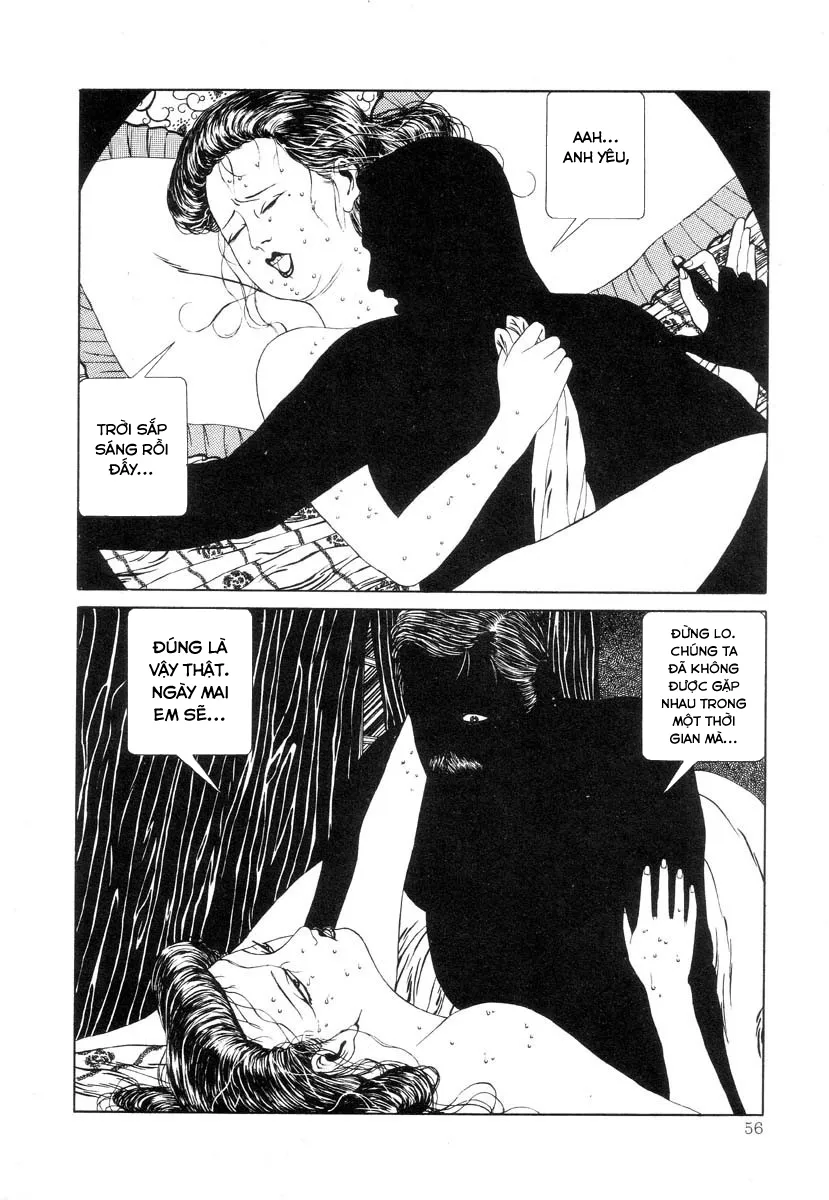 HentaiVN.net - Ảnh 4 - Tuyển tập kinh dị của Suehiro Maruo - Bông hồng nhuốm màu quỷ dữ [Rose Colored Monster] - Chap 5: Sự tiếp xúc giữa đôi mắt hai ta