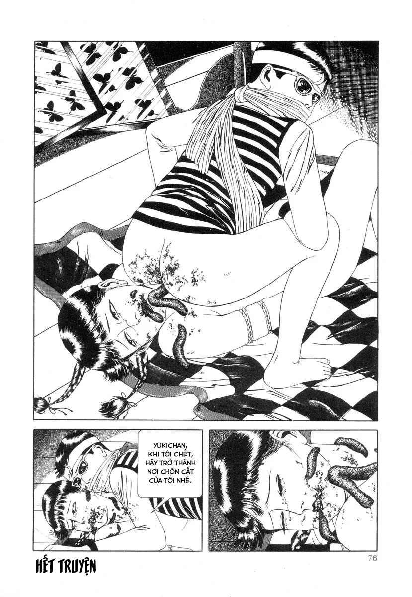 HentaiVN.net - Ảnh 8 - Tuyển tập kinh dị của Suehiro Maruo - Bông hồng nhuốm màu quỷ dữ [Rose Colored Monster] - Chap 6: Im your toilet (Cảnh báo có scat)