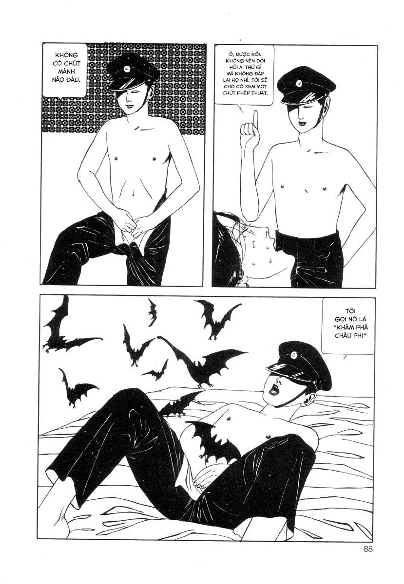 HentaiVN.net - Ảnh 12 - Tuyển tập kinh dị của Suehiro Maruo - Bông hồng nhuốm màu quỷ dữ [Rose Colored Monster] - Chap 7: Z-Boy (Fix)