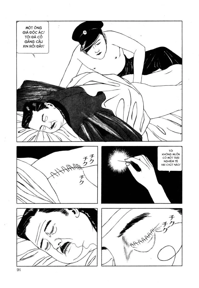 HentaiVN.net - Ảnh 15 - Tuyển tập kinh dị của Suehiro Maruo - Bông hồng nhuốm màu quỷ dữ [Rose Colored Monster] - Chap 7: Z-Boy (Fix)