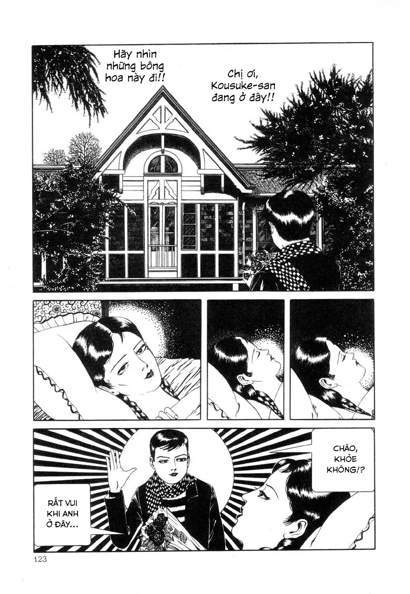 HentaiVN.net - Ảnh 3 - Tuyển tập kinh dị của Suehiro Maruo - Bông hồng nhuốm màu quỷ dữ [Rose Colored Monster] - Chap 10: Máu và Hoa hồng (Chap 9+12 chỉ có raw Jap, nào sẽ tìm người dịch sau)