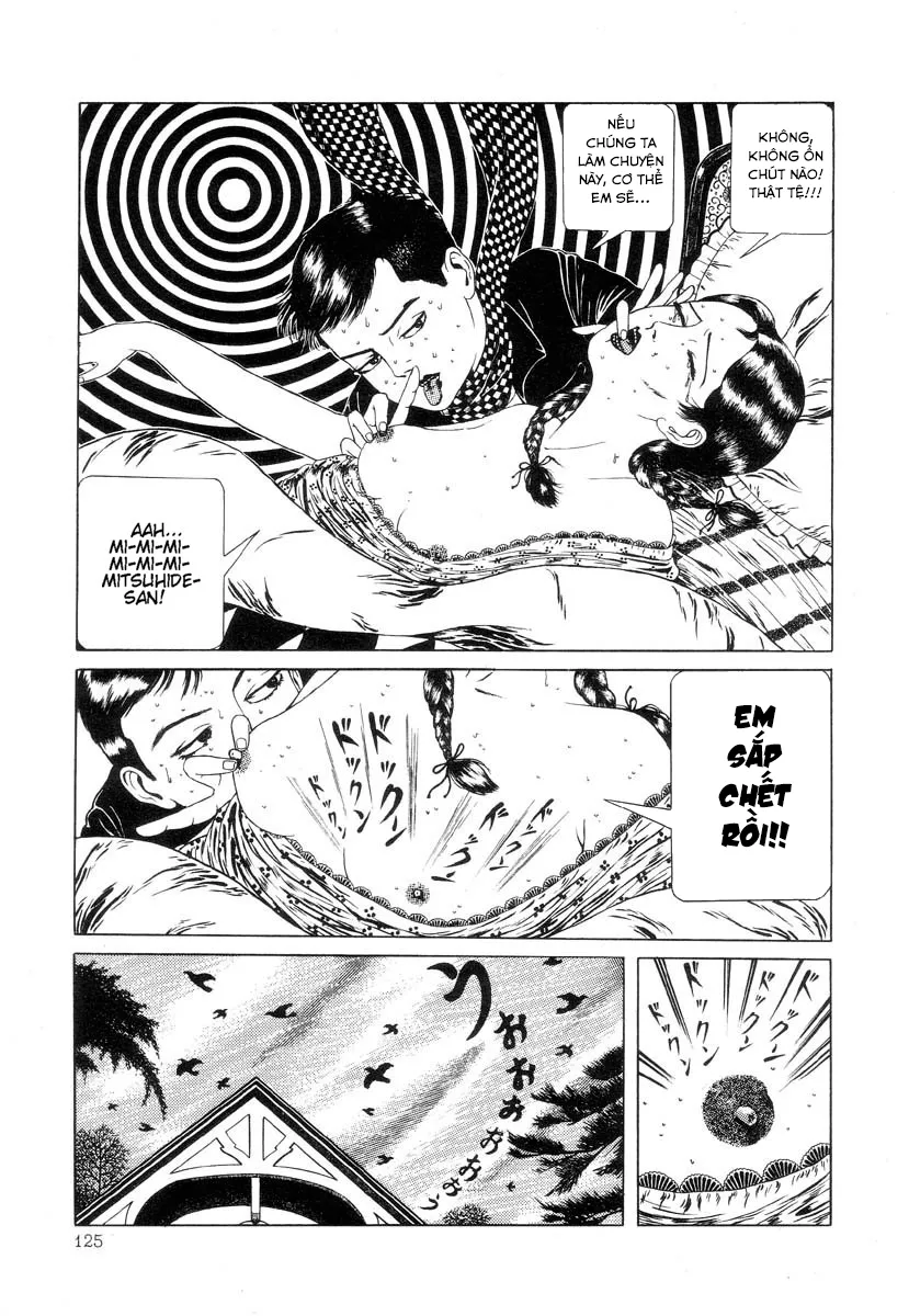 HentaiVN.net - Ảnh 5 - Tuyển tập kinh dị của Suehiro Maruo - Bông hồng nhuốm màu quỷ dữ [Rose Colored Monster] - Chap 10: Máu và Hoa hồng (Chap 9+12 chỉ có raw Jap, nào sẽ tìm người dịch sau)
