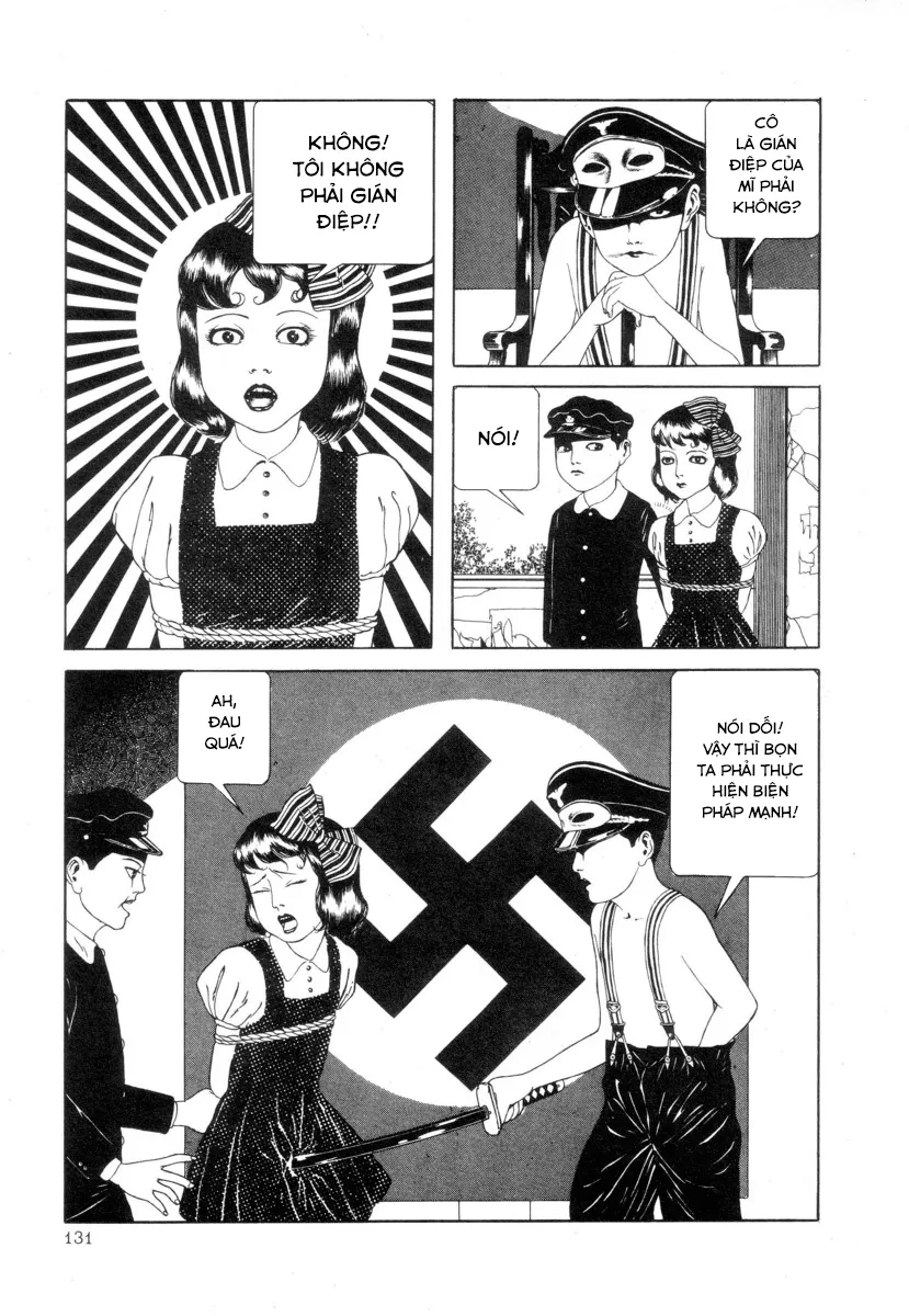 HentaiVN.net - Ảnh 3 - Tuyển tập kinh dị của Suehiro Maruo - Bông hồng nhuốm màu quỷ dữ [Rose Colored Monster] - Chap 11: Một tình bạn đau đớn