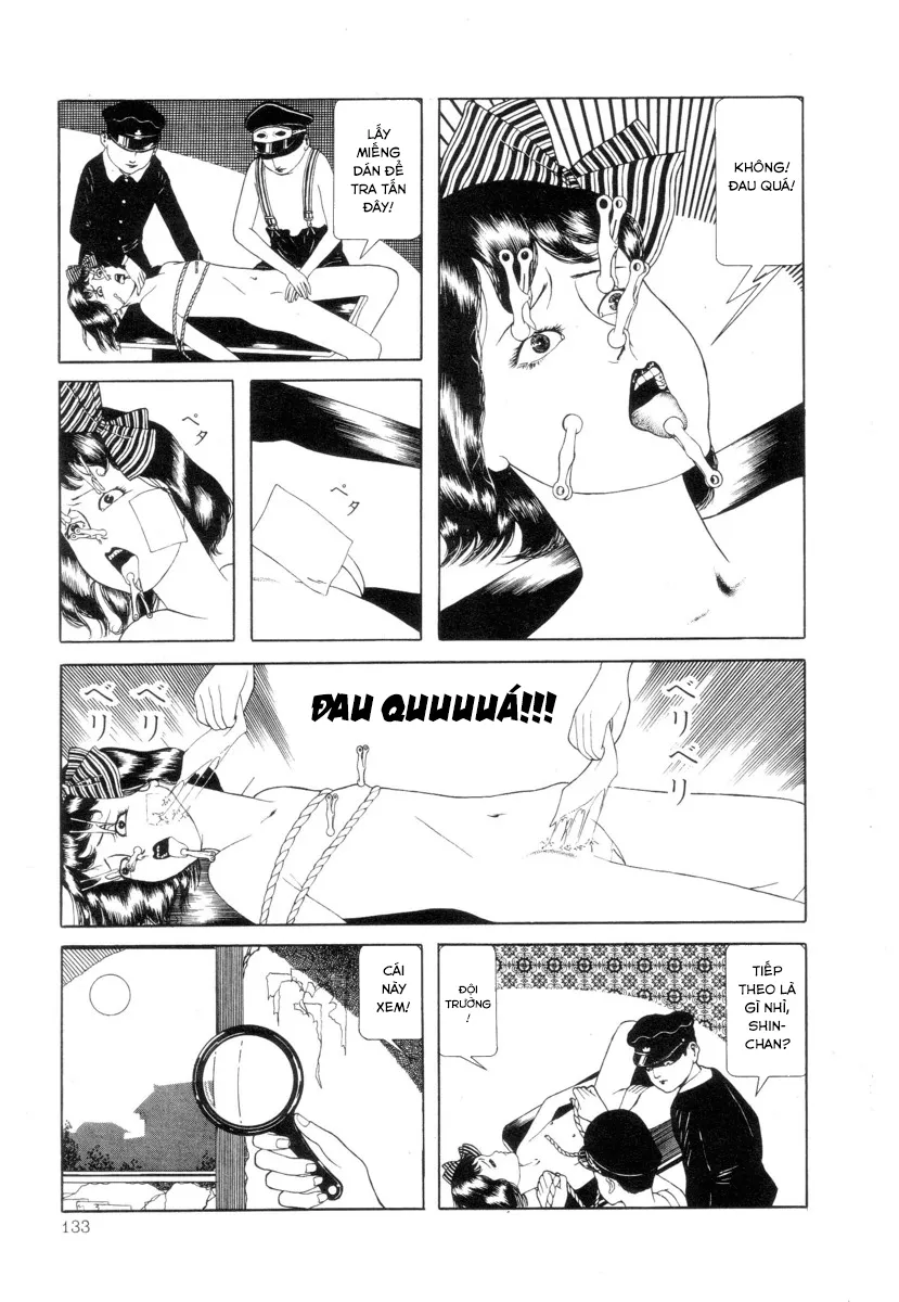 HentaiVN.net - Ảnh 4 - Tuyển tập kinh dị của Suehiro Maruo - Bông hồng nhuốm màu quỷ dữ [Rose Colored Monster] - Chap 11: Một tình bạn đau đớn