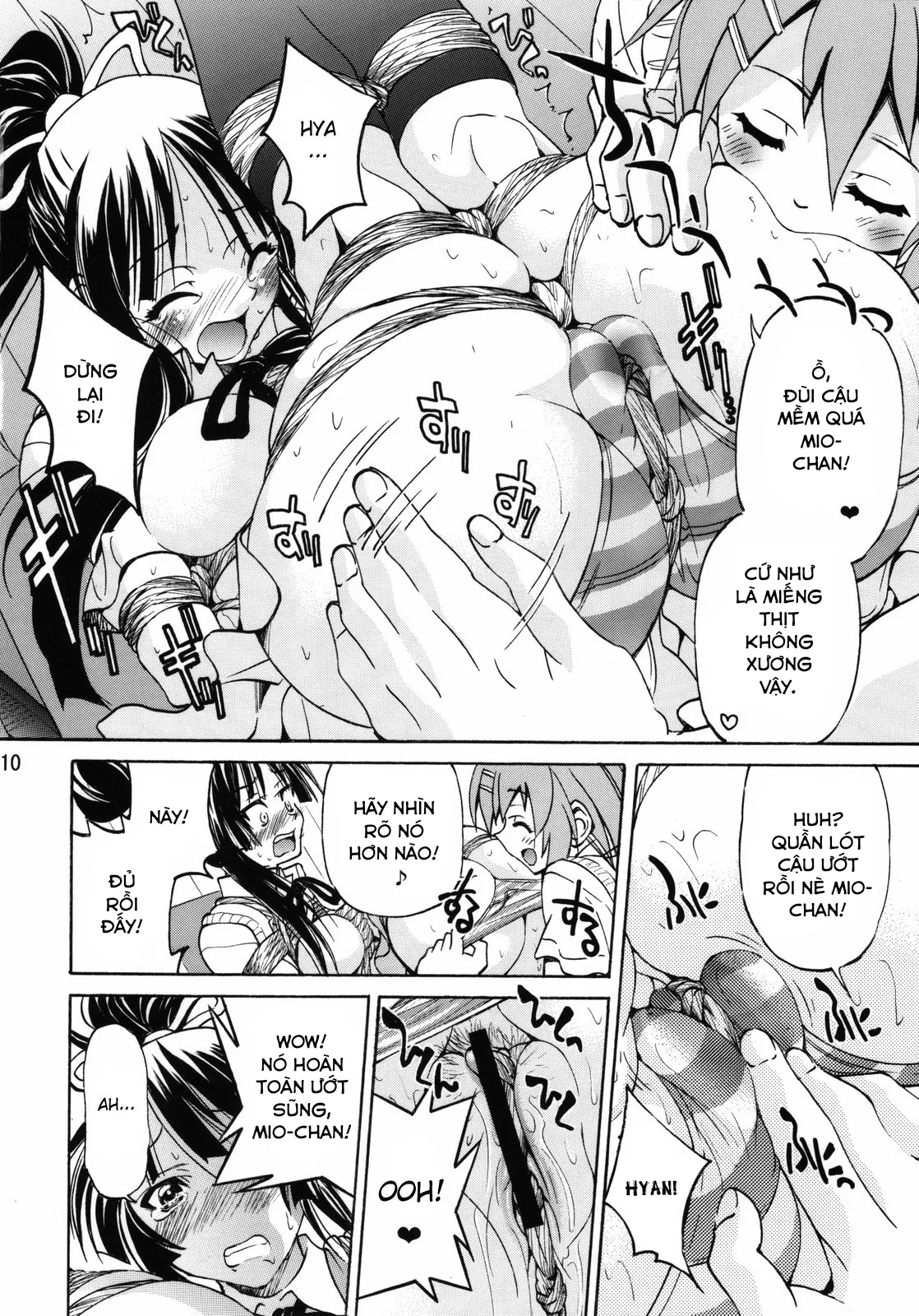 HentaiVN.net - Ảnh 10 - Pony-on! (K-ON) [Pony-on!] - Chap 1