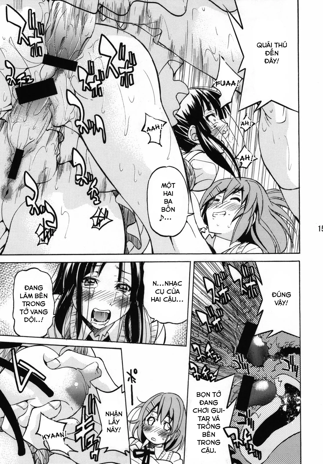 HentaiVN.net - Ảnh 15 - Pony-on! (K-ON) [Pony-on!] - Chap 1