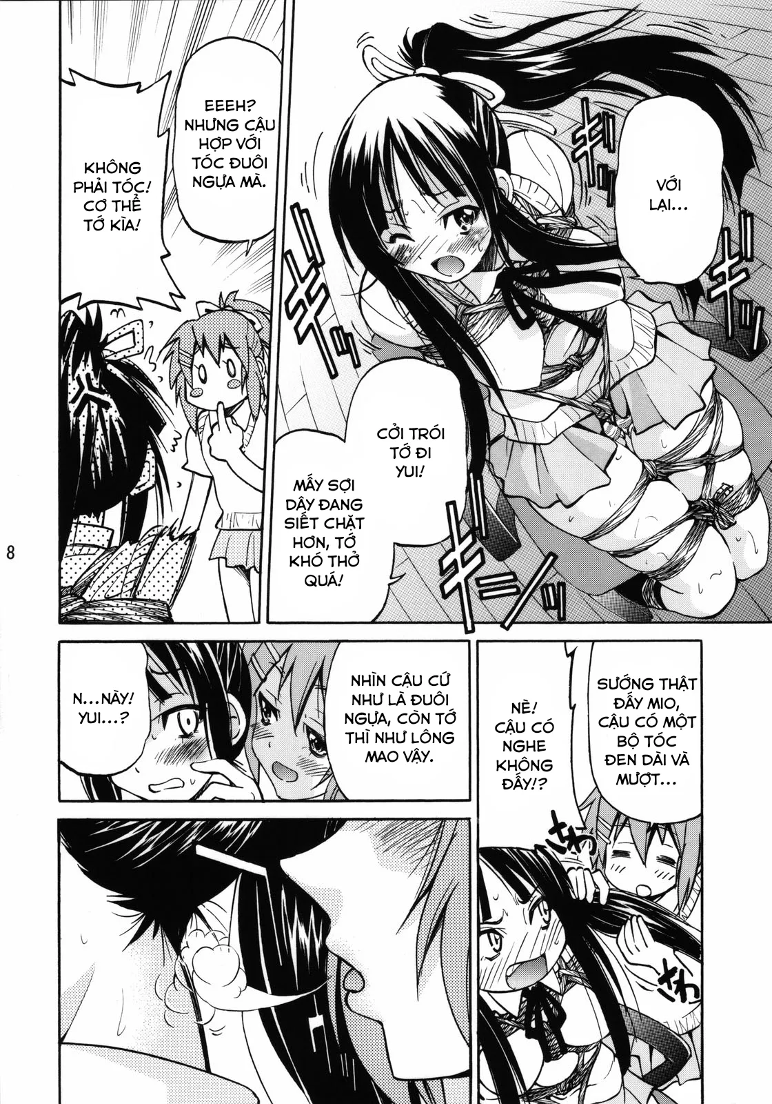 HentaiVN.net - Ảnh 8 - Pony-on! (K-ON) [Pony-on!] - Chap 1