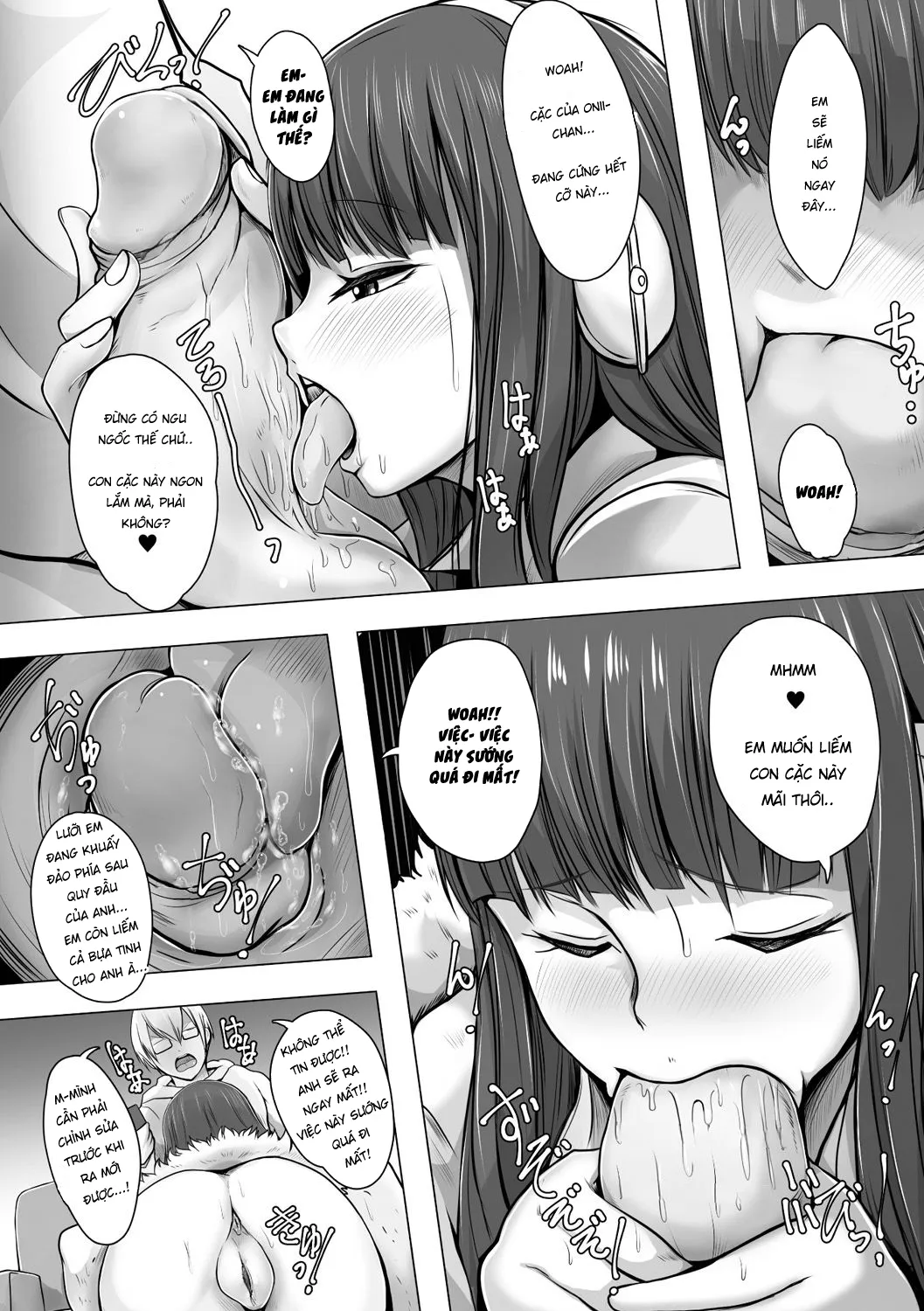 HentaiVN.net - Ảnh 11 - Hack em gái loli vú bự [Imouto Hack] - Oneshot