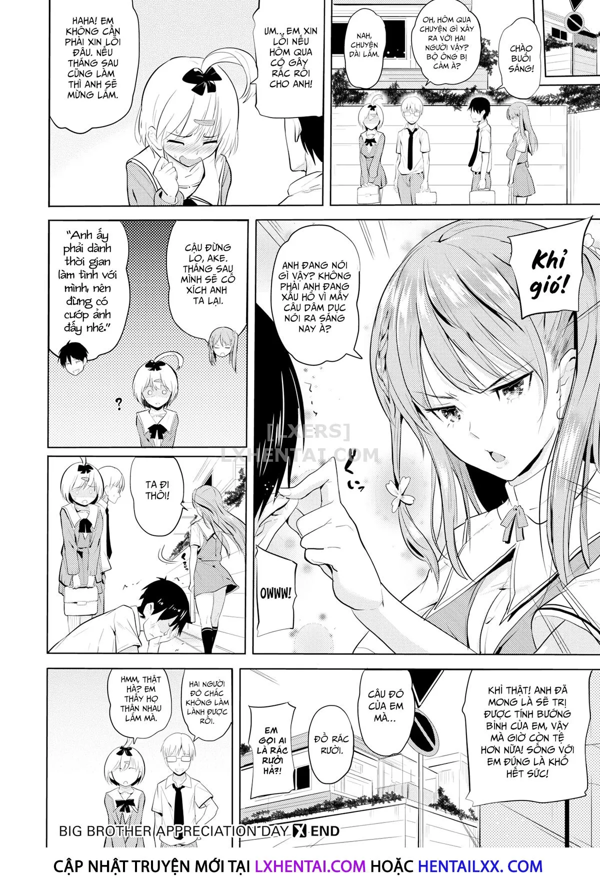 HentaiVN.net - Ảnh 34 - Big Brother Appreciation Day [COMIC XEros 52] - Oneshot
