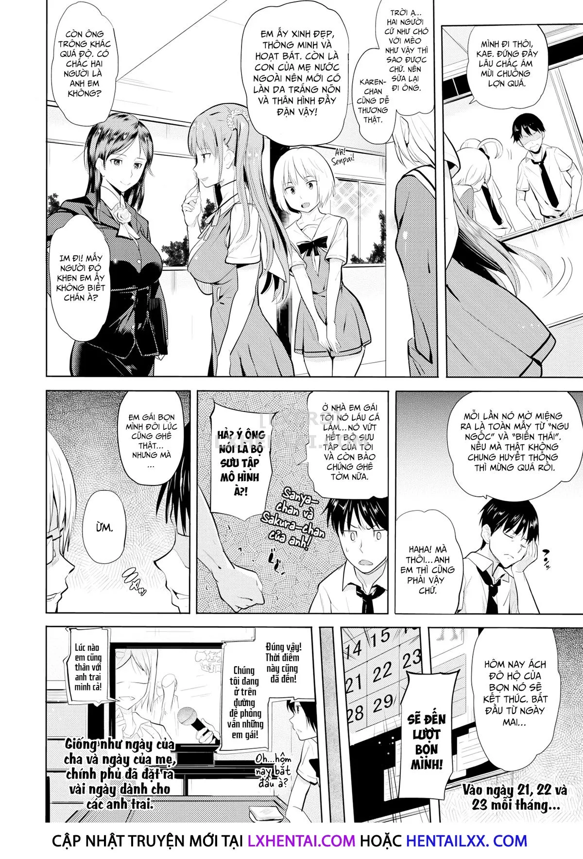 HentaiVN.net - Ảnh 4 - Big Brother Appreciation Day [COMIC XEros 52] - Oneshot