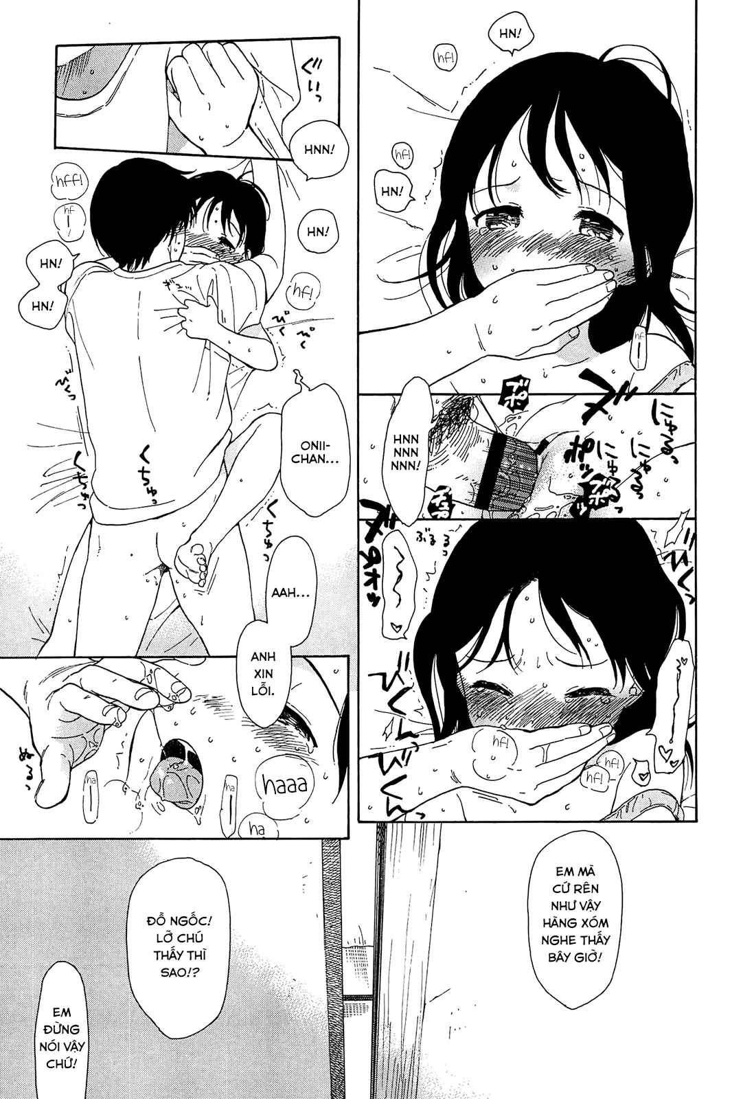 HentaiVN.net - Ảnh 12 - Nỗi buồn của người chú [Atsui Yoru; Hot Night] - Oneshot
