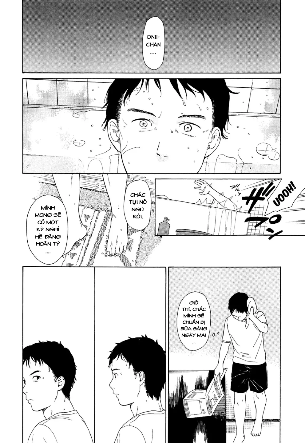 HentaiVN.net - Ảnh 5 - Nỗi buồn của người chú [Atsui Yoru; Hot Night] - Oneshot