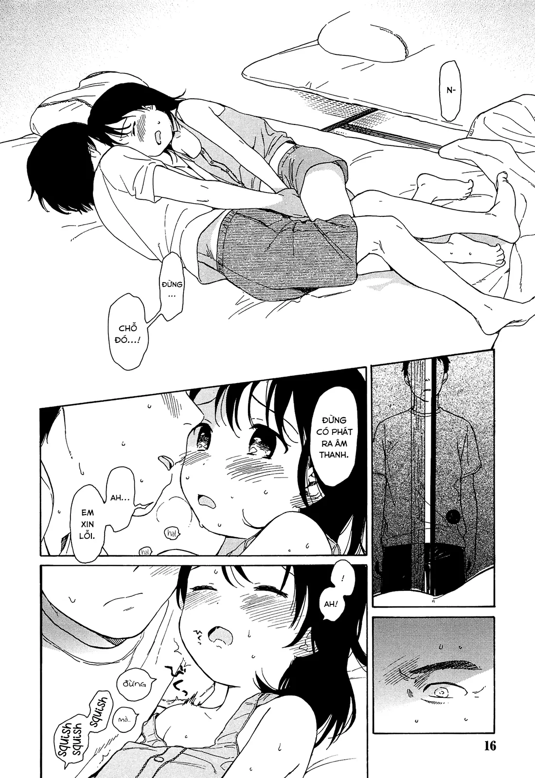 HentaiVN.net - Ảnh 7 - Nỗi buồn của người chú [Atsui Yoru; Hot Night] - Oneshot