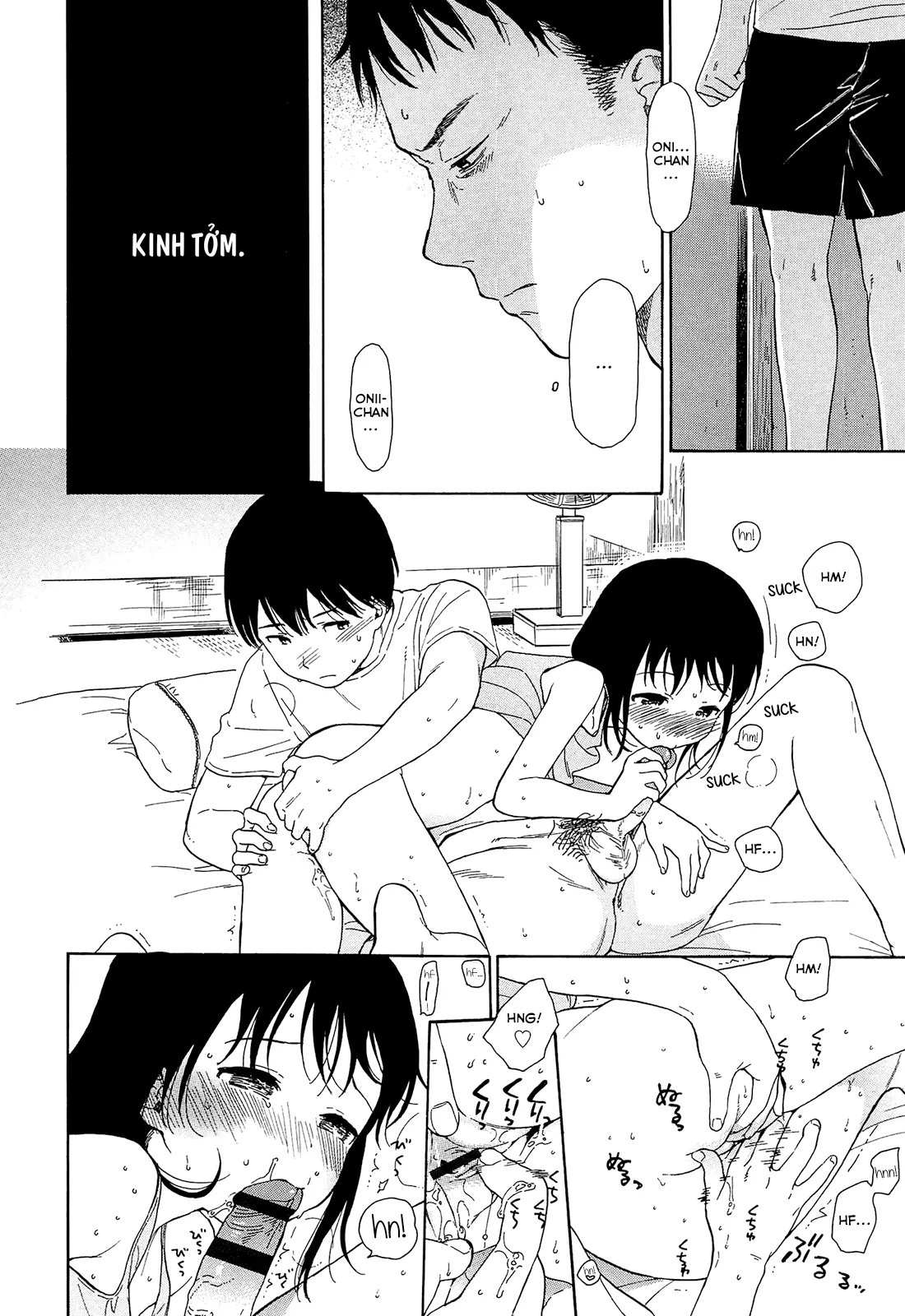 HentaiVN.net - Ảnh 9 - Nỗi buồn của người chú [Atsui Yoru; Hot Night] - Oneshot