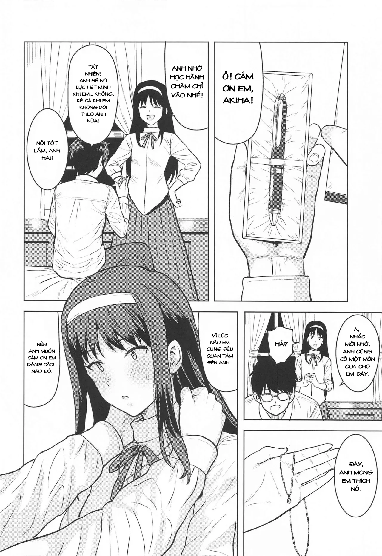 HentaiVN.net - Ảnh 31 - Quà của Akiha [Akiha-sama no present] - Oneshot