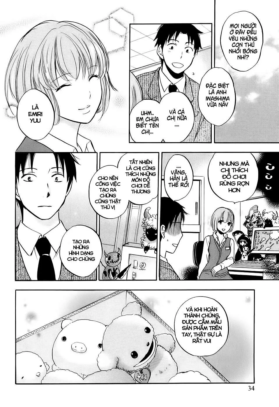 HentaiVN.net - Ảnh 6 - Koi Wo Suru No Ga Shigoto Desu [Love On The Job; Falling In Love Is Work.] - Chap 2
