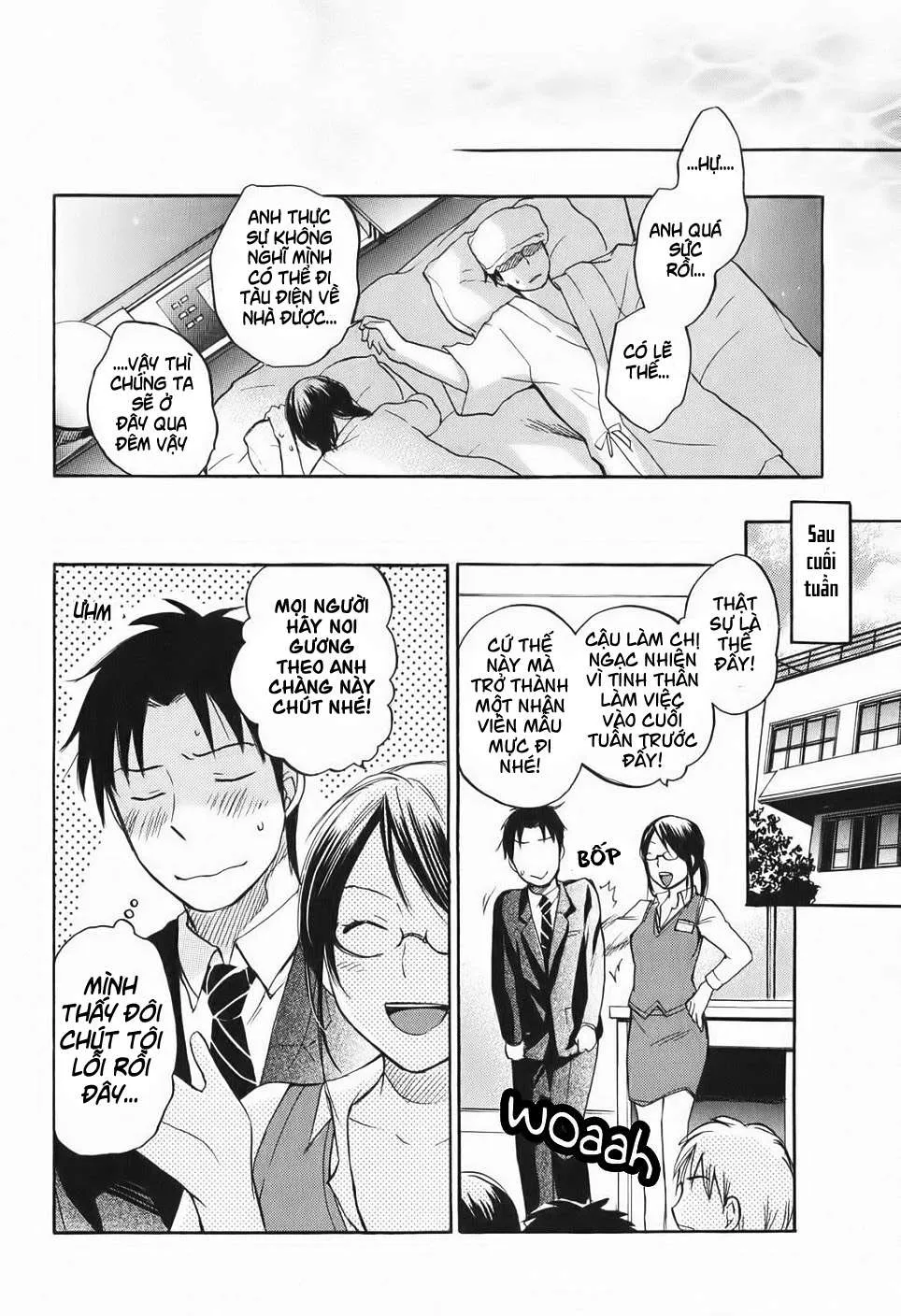 HentaiVN.net - Ảnh 24 - Koi Wo Suru No Ga Shigoto Desu [Love On The Job; Falling In Love Is Work.] - Chap 4