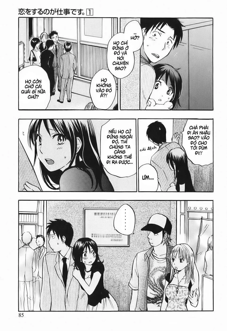 HentaiVN.net - Ảnh 9 - Koi Wo Suru No Ga Shigoto Desu [Love On The Job; Falling In Love Is Work.] - Chap 4