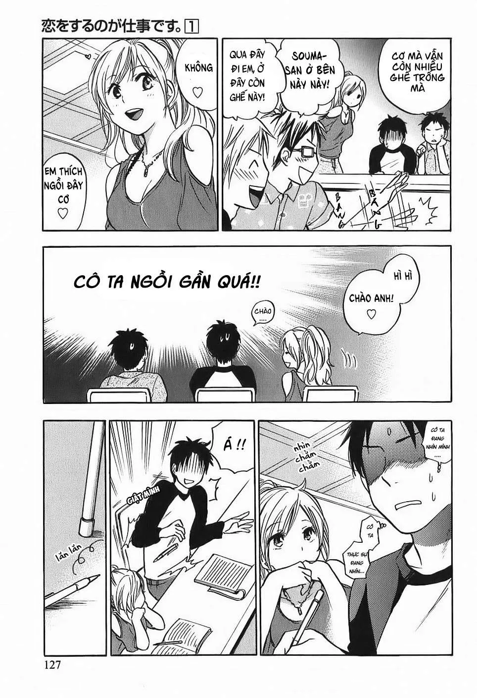 HentaiVN.net - Ảnh 5 - Koi Wo Suru No Ga Shigoto Desu [Love On The Job; Falling In Love Is Work.] - Chap 6