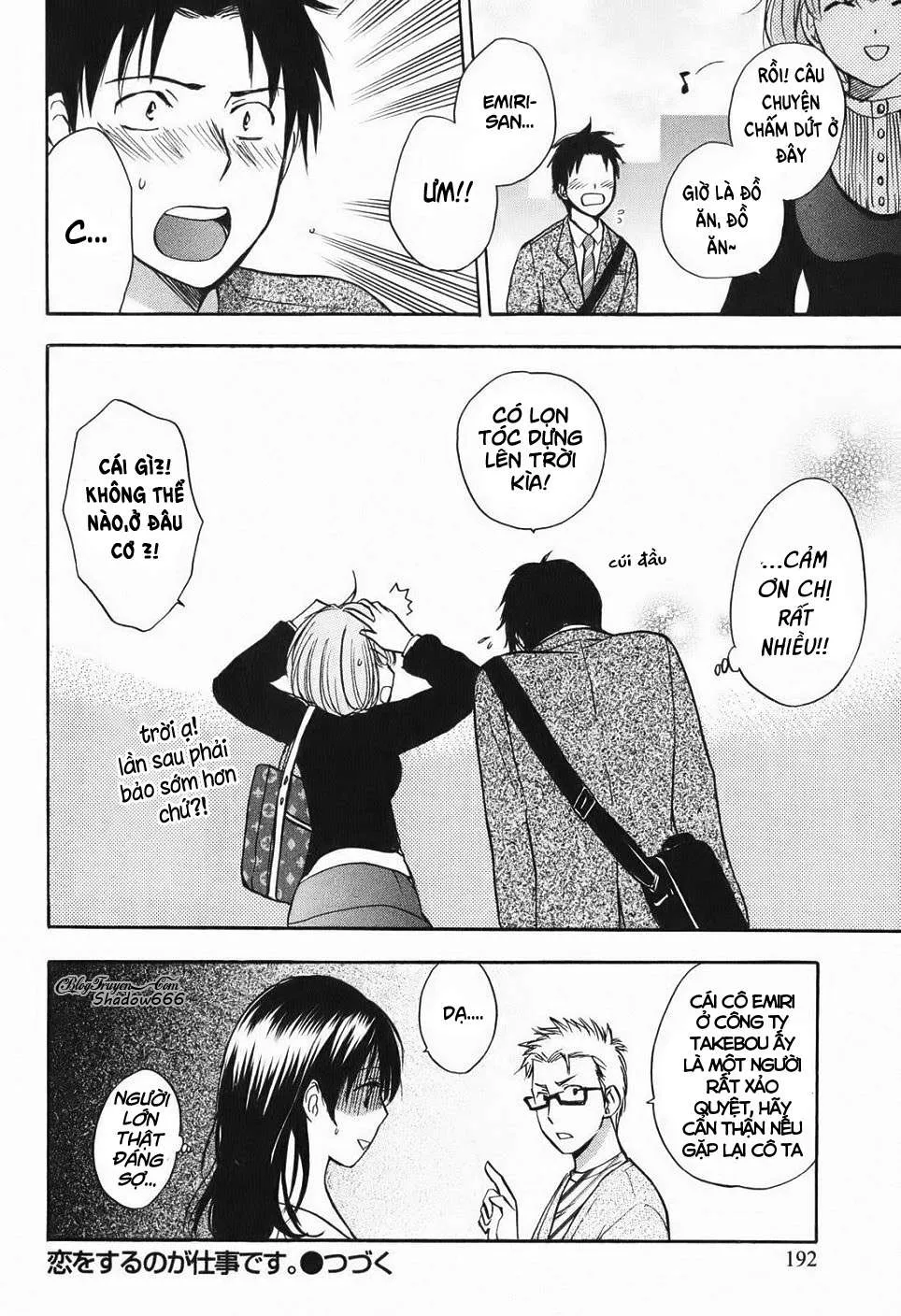 HentaiVN.net - Ảnh 24 - Koi Wo Suru No Ga Shigoto Desu [Love On The Job; Falling In Love Is Work.] - Chap 8 - END Vol.1