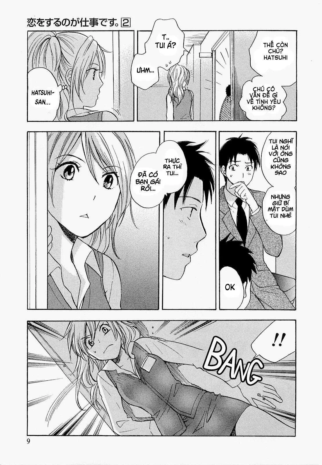 HentaiVN.net - Ảnh 8 - Koi Wo Suru No Ga Shigoto Desu [Love On The Job; Falling In Love Is Work.] - Chap 9 - Vol.2