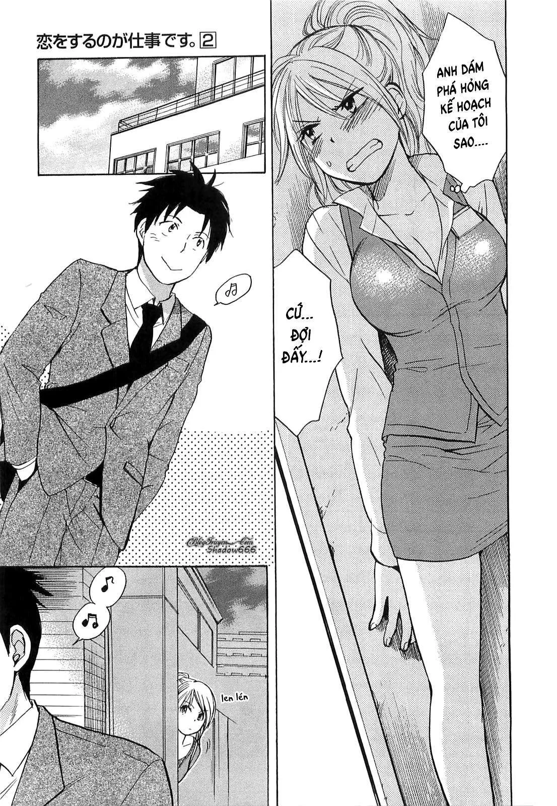 HentaiVN.net - Ảnh 10 - Koi Wo Suru No Ga Shigoto Desu [Love On The Job; Falling In Love Is Work.] - Chap 9 - Vol.2