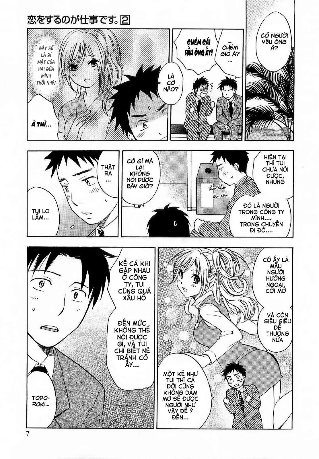 HentaiVN.net - Ảnh 6 - Koi Wo Suru No Ga Shigoto Desu [Love On The Job; Falling In Love Is Work.] - Chap 9 - Vol.2