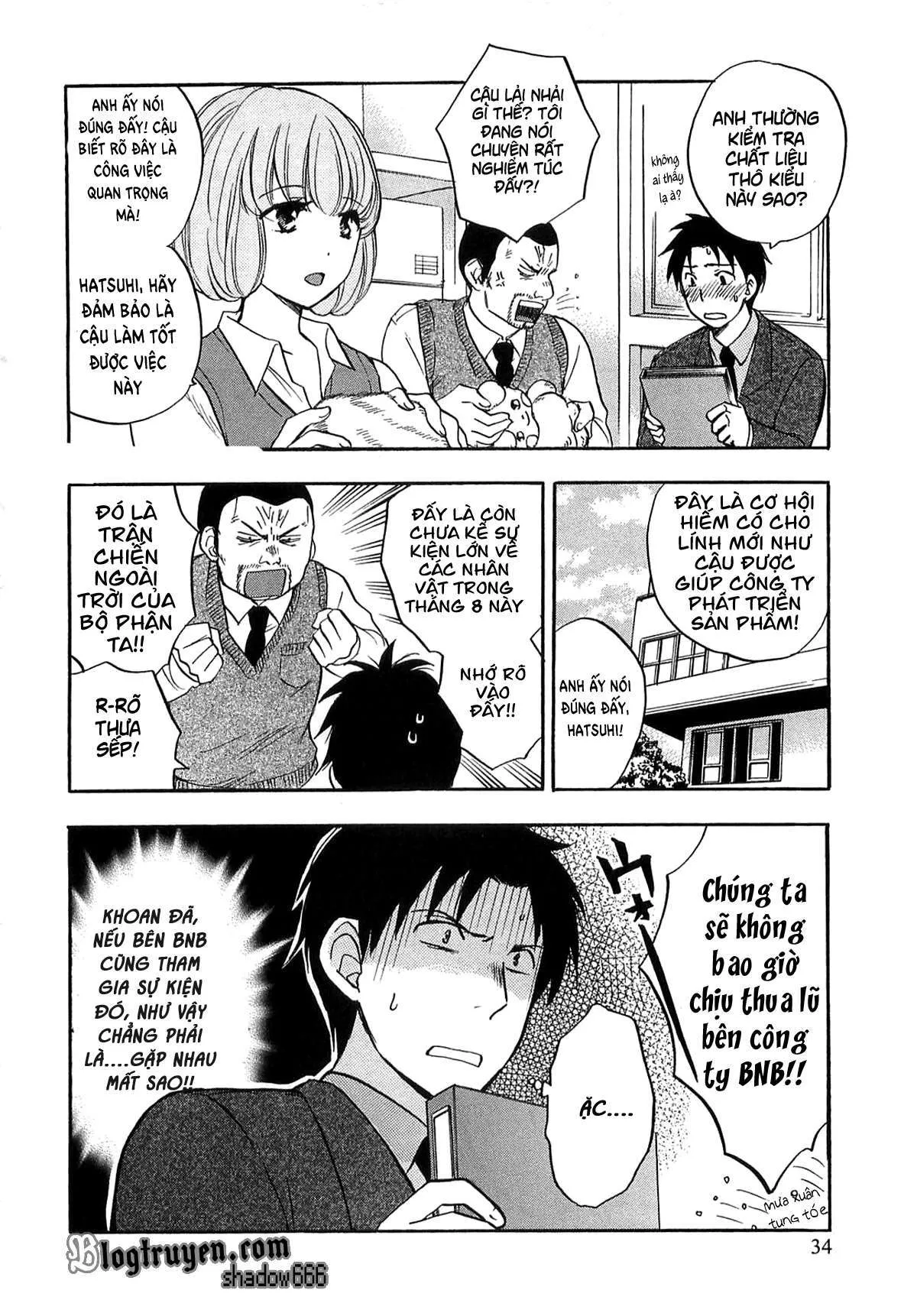 HentaiVN.net - Ảnh 6 - Koi Wo Suru No Ga Shigoto Desu [Love On The Job; Falling In Love Is Work.] - Chap 10