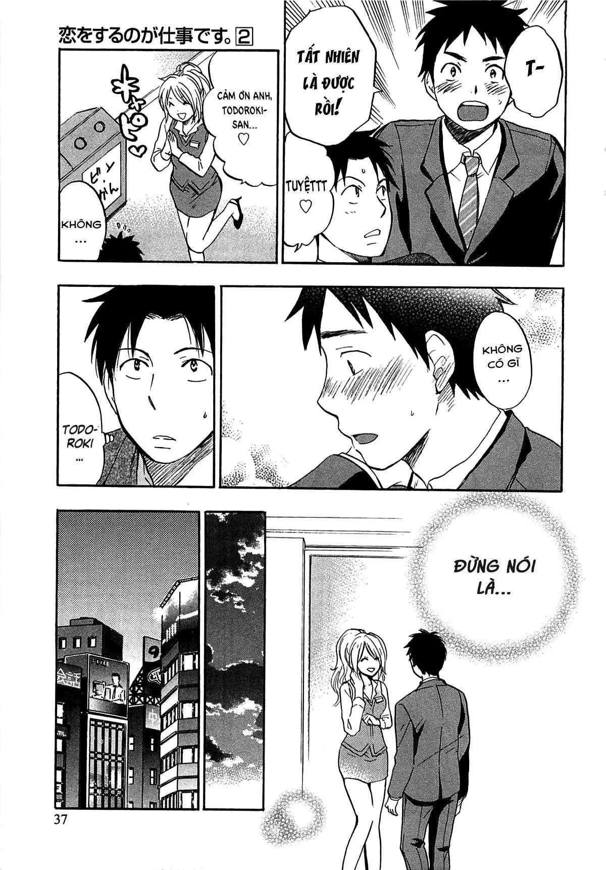 HentaiVN.net - Ảnh 9 - Koi Wo Suru No Ga Shigoto Desu [Love On The Job; Falling In Love Is Work.] - Chap 10