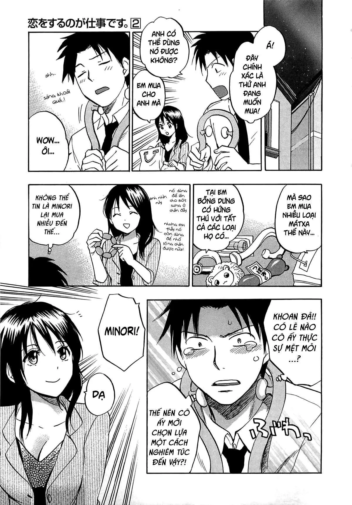 HentaiVN.net - Ảnh 11 - Koi Wo Suru No Ga Shigoto Desu [Love On The Job; Falling In Love Is Work.] - Chap 11