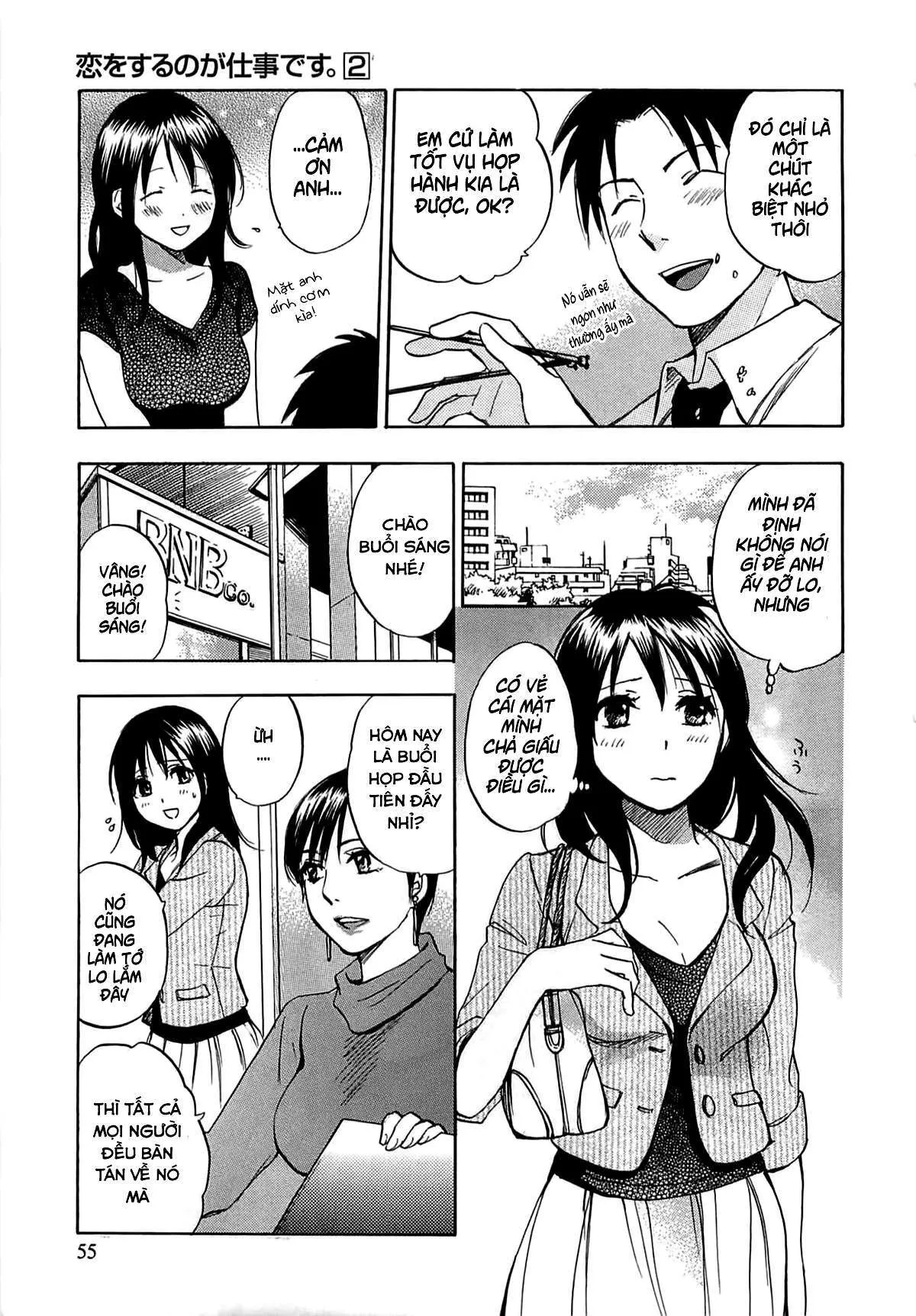 HentaiVN.net - Ảnh 3 - Koi Wo Suru No Ga Shigoto Desu [Love On The Job; Falling In Love Is Work.] - Chap 11