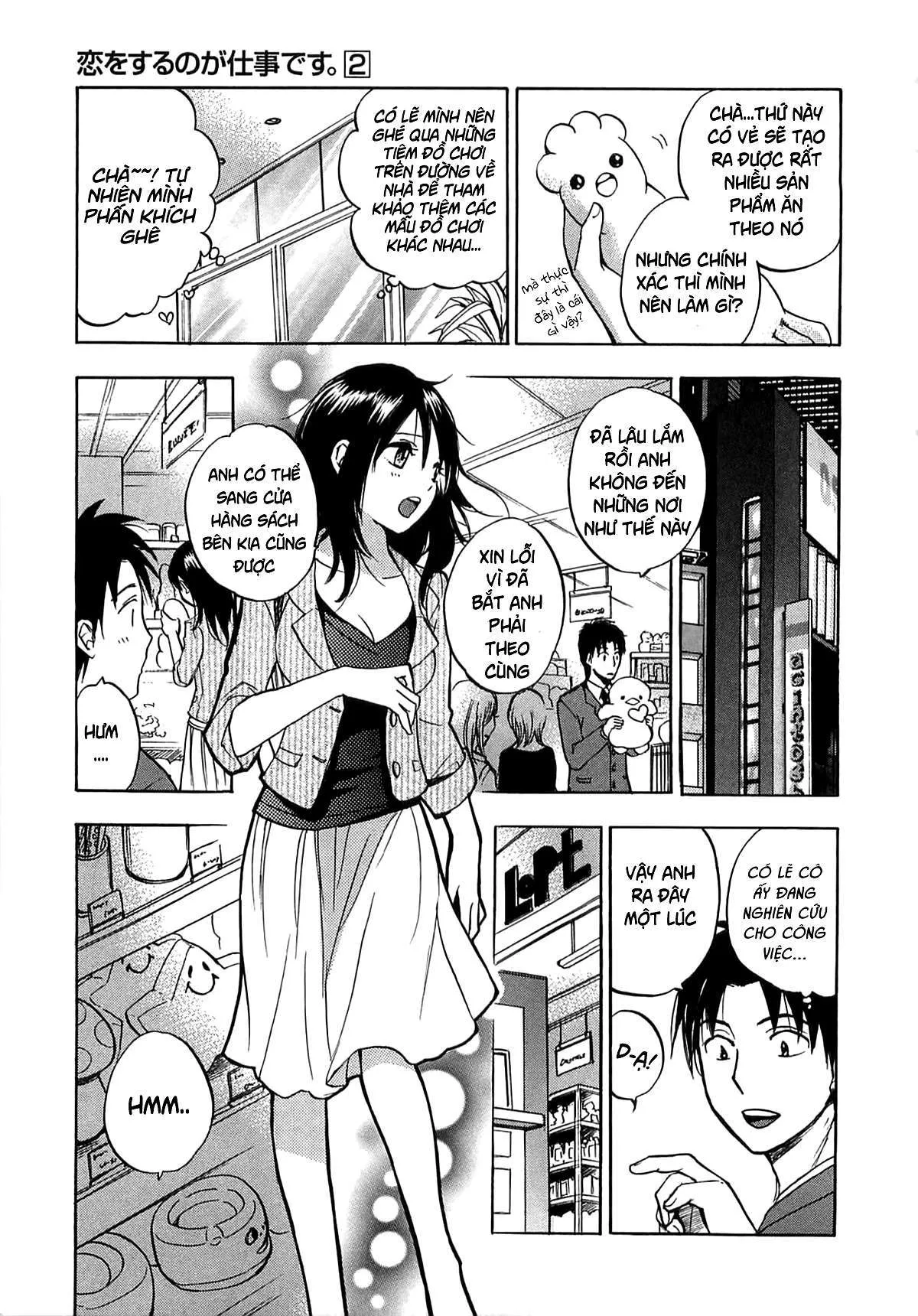 HentaiVN.net - Ảnh 9 - Koi Wo Suru No Ga Shigoto Desu [Love On The Job; Falling In Love Is Work.] - Chap 11