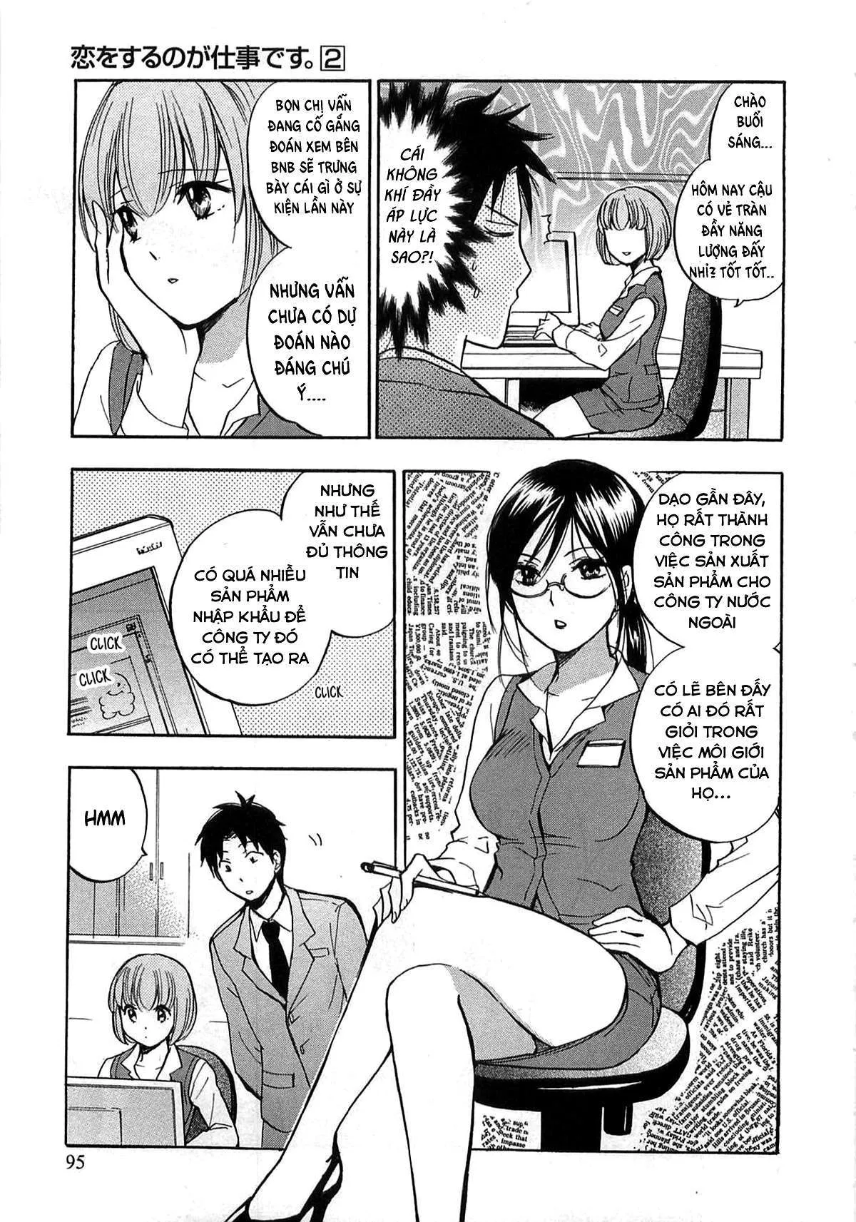 HentaiVN.net - Ảnh 19 - Koi Wo Suru No Ga Shigoto Desu [Love On The Job; Falling In Love Is Work.] - Chap 12