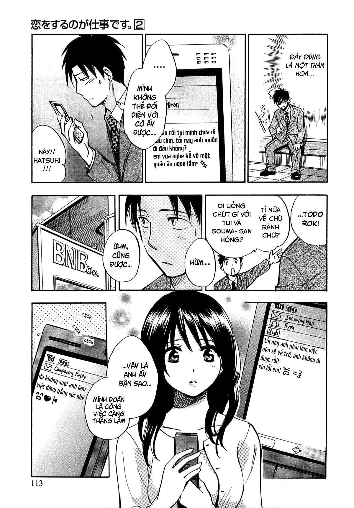 HentaiVN.net - Ảnh 13 - Koi Wo Suru No Ga Shigoto Desu [Love On The Job; Falling In Love Is Work.] - Chap 13