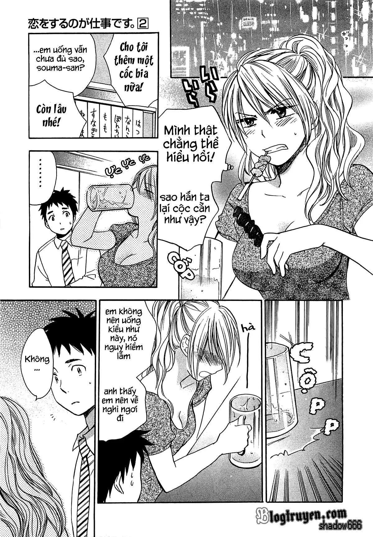 HentaiVN.net - Ảnh 9 - Koi Wo Suru No Ga Shigoto Desu [Love On The Job; Falling In Love Is Work.] - Chap 15