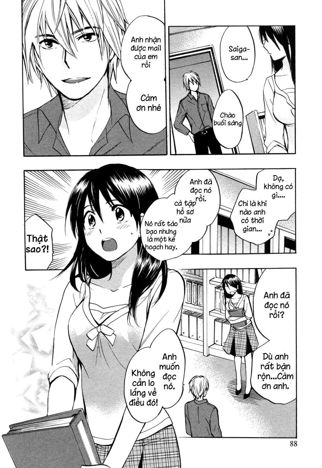 HentaiVN.net - Ảnh 12 - Koi Wo Suru No Ga Shigoto Desu [Love On The Job; Falling In Love Is Work.] - Chap 20