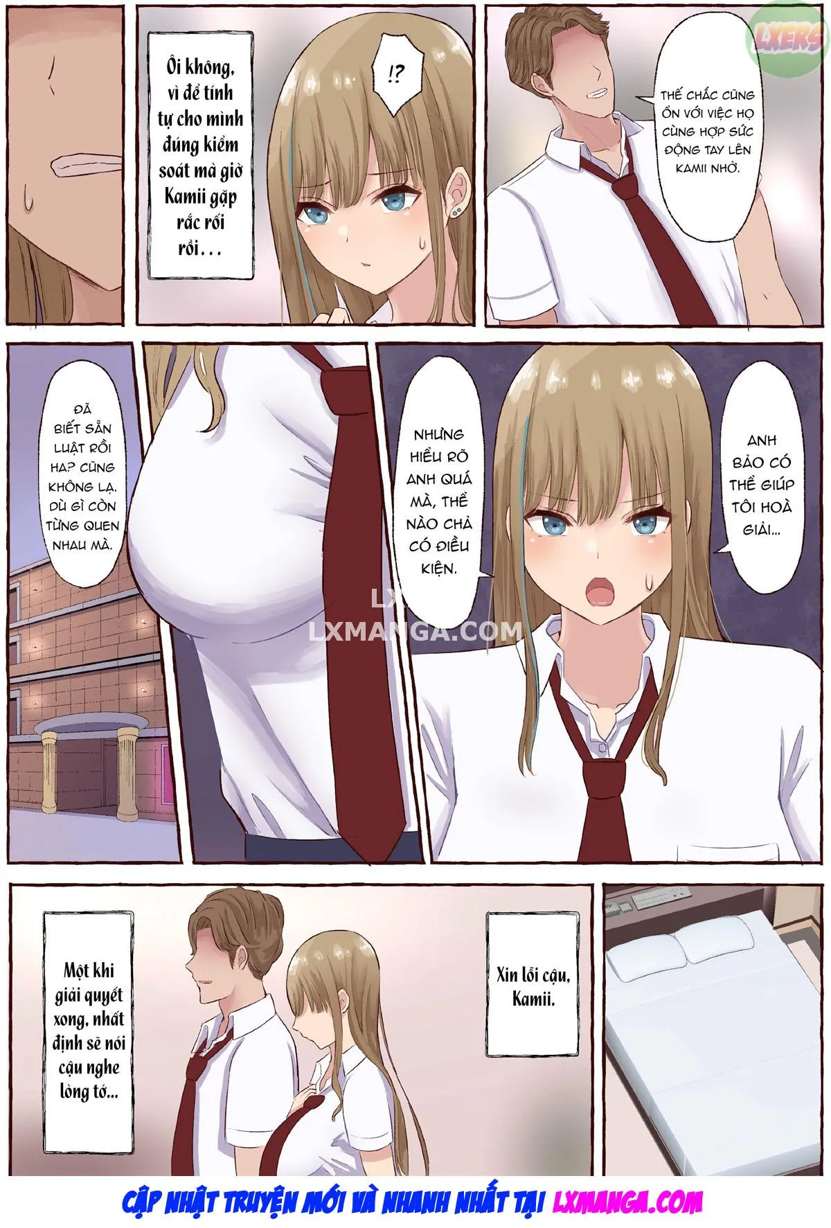 HentaiVN.net - Ảnh 12 - ICHIZU NA GYARU WA KURAI YOKUBOU NI OCHIRU - Oneshot
