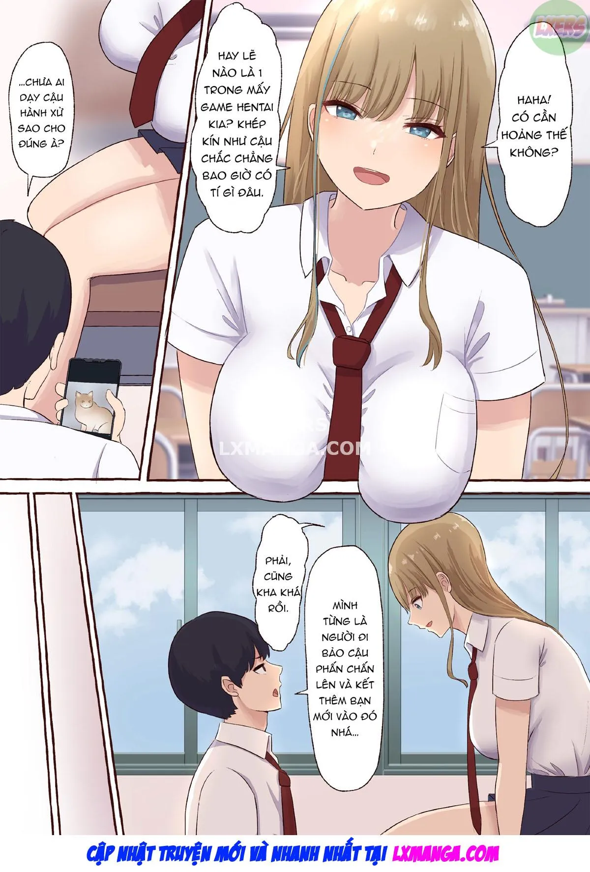 HentaiVN.net - Ảnh 6 - ICHIZU NA GYARU WA KURAI YOKUBOU NI OCHIRU - Oneshot