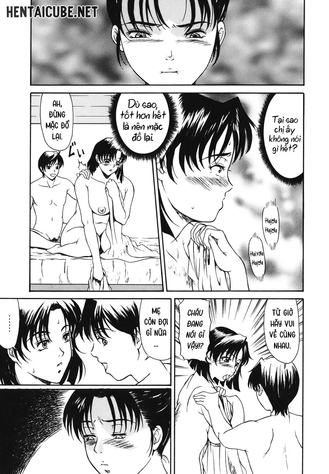 HentaiVN.net - Ảnh 4 - Mẹ và dì - Bộ đôi biến thái [Aioi no Shukujo; Double Perverts] - Chap 2 - [END]