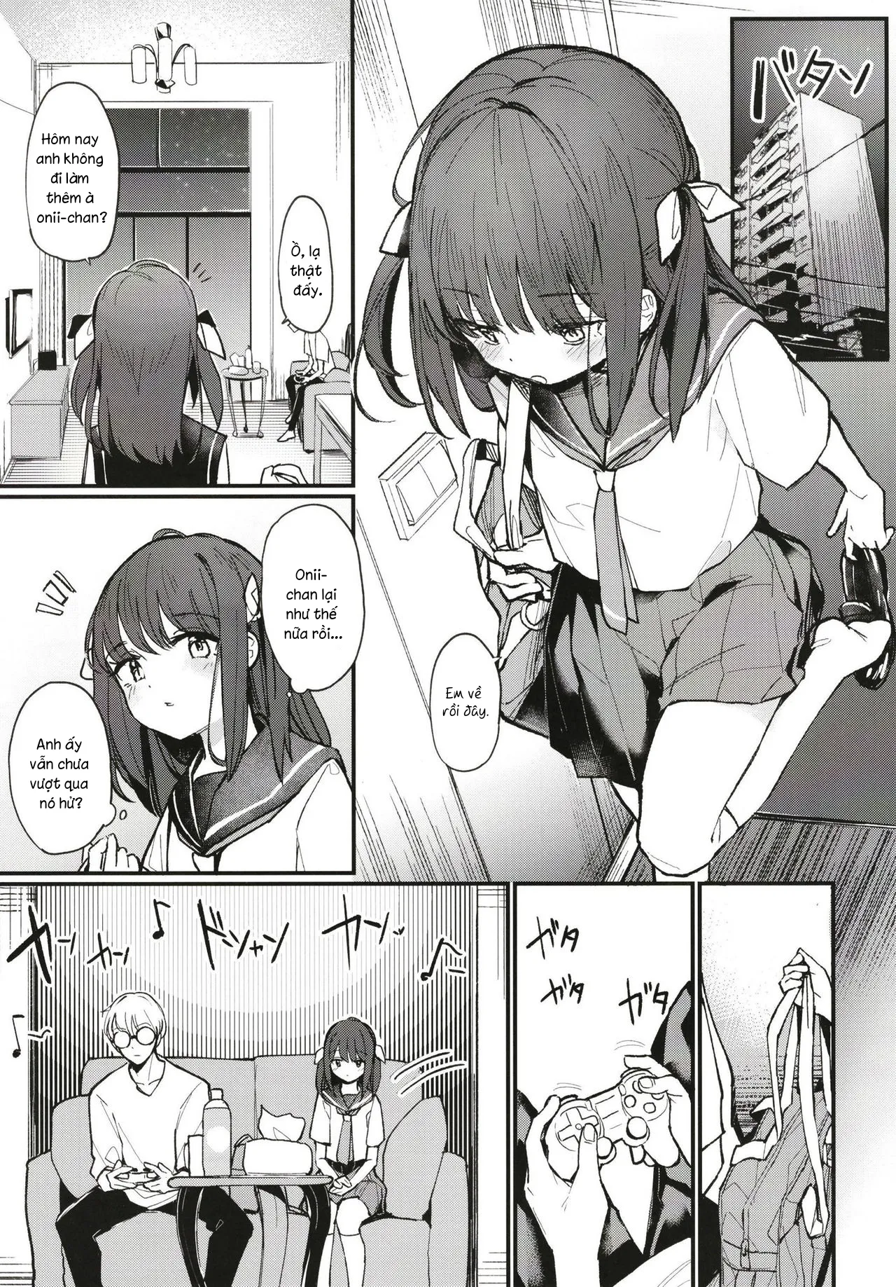 HentaiVN.net - Ảnh 4 - Onii-chan wa mada Natsuyasumichuu dakara Sex Shitemita [お兄ちゃんはまだ夏休み中だからセックスしてみた] - Oneshot - NGỌT