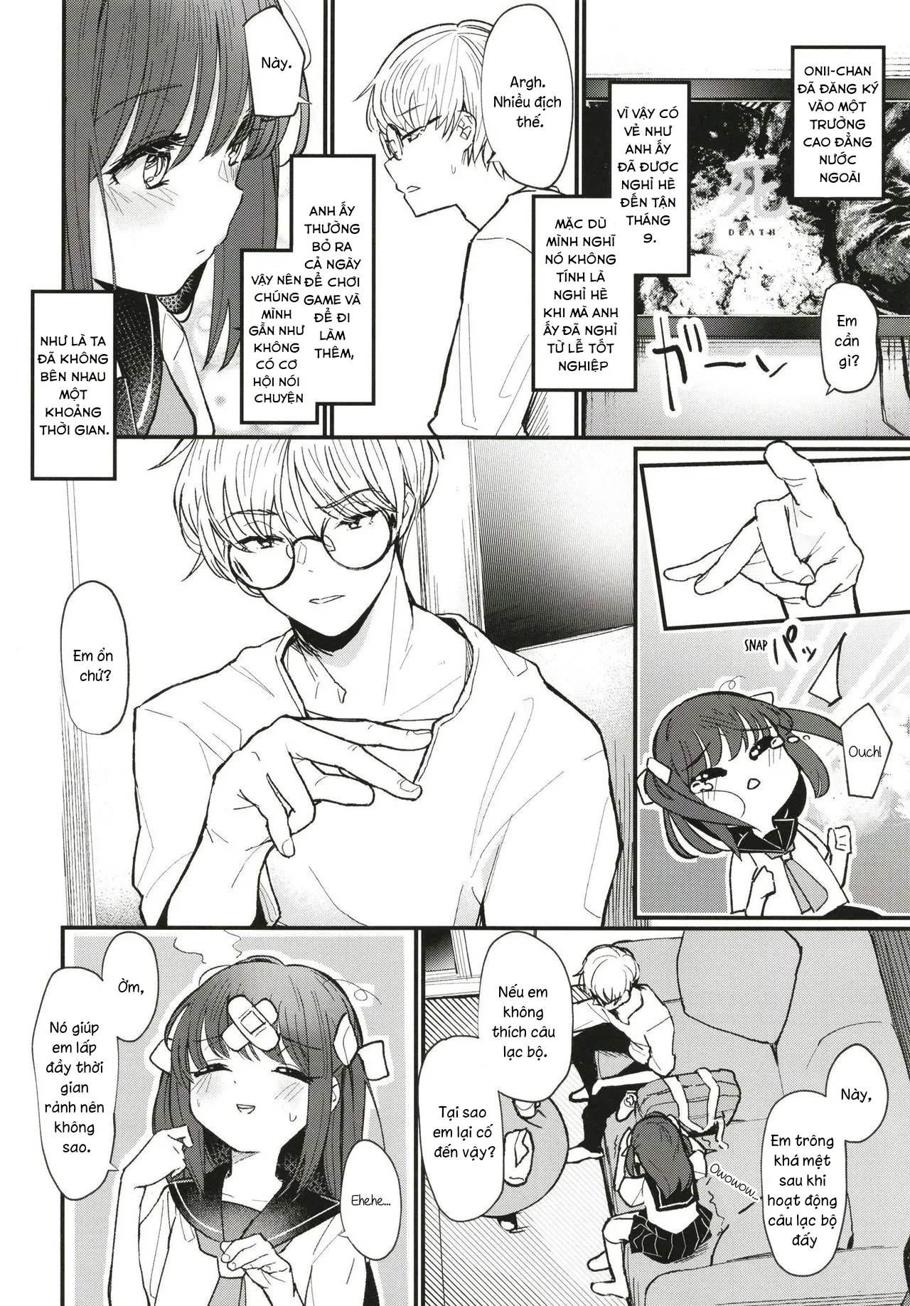 HentaiVN.net - Ảnh 5 - Onii-chan wa mada Natsuyasumichuu dakara Sex Shitemita [お兄ちゃんはまだ夏休み中だからセックスしてみた] - Oneshot - NGỌT
