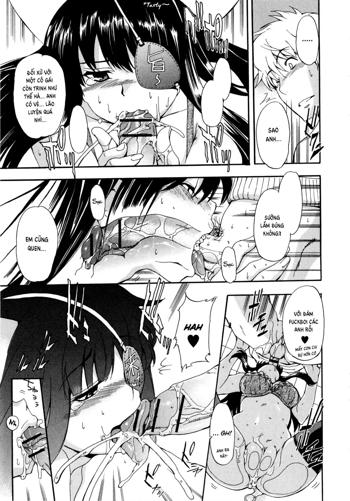 HentaiVN.net - Ảnh 15 - My Fucked-in-the-Head Younger Sister Comes in, Wearing Cat Ears and an Eyepatch [Atama no Okashii Imouto wa Gantai Nekomimi de Yattekuru] - Oneshot