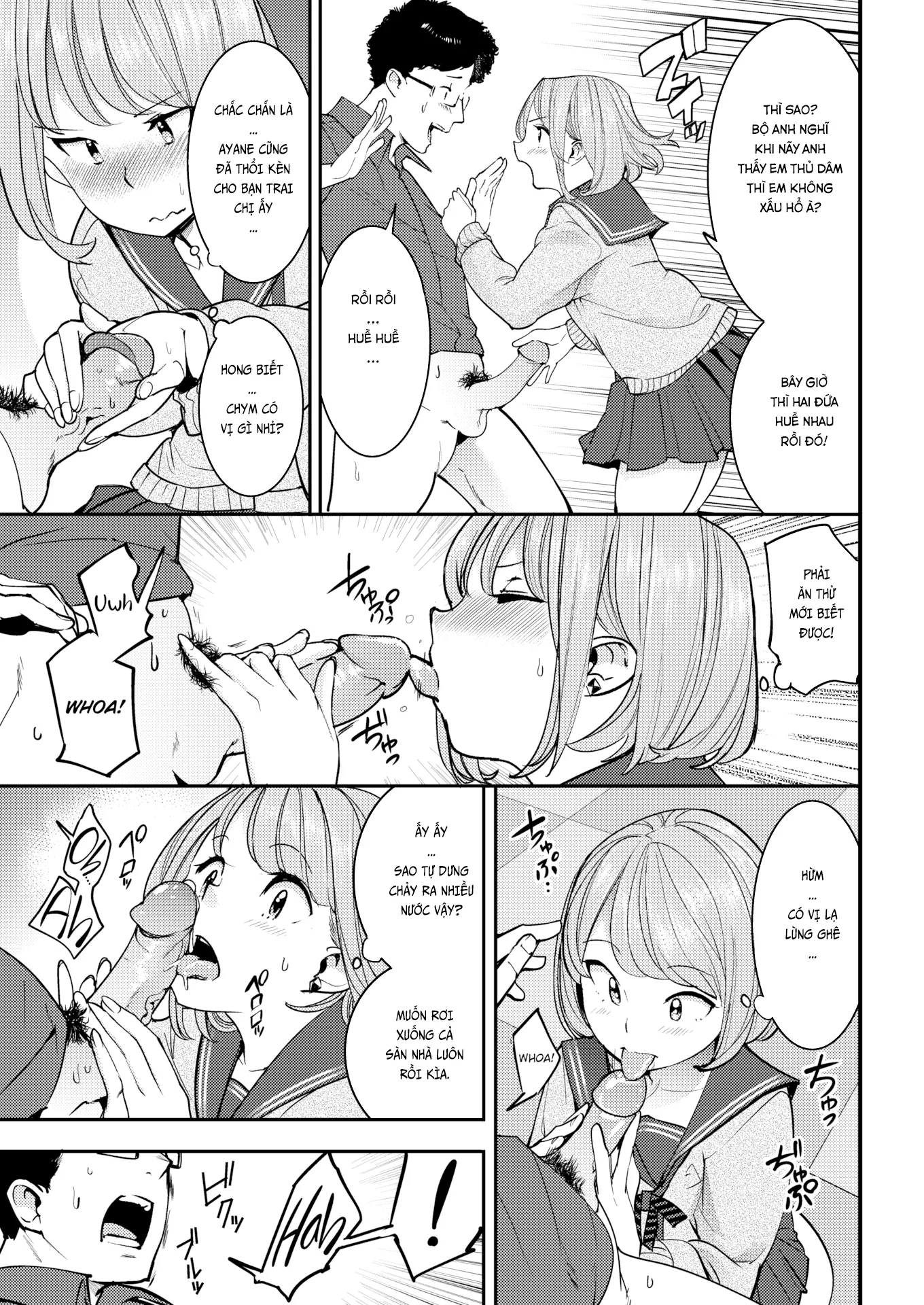 HentaiVN.net - Ảnh 12 - Cứ Chịch Nhau Đại Đi! [Just Strip, Damn It!] - Oneshot