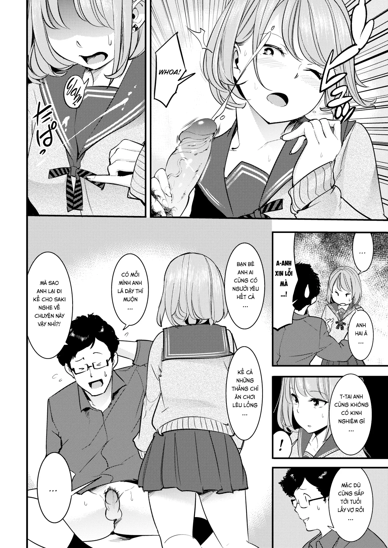HentaiVN.net - Ảnh 13 - Cứ Chịch Nhau Đại Đi! [Just Strip, Damn It!] - Oneshot