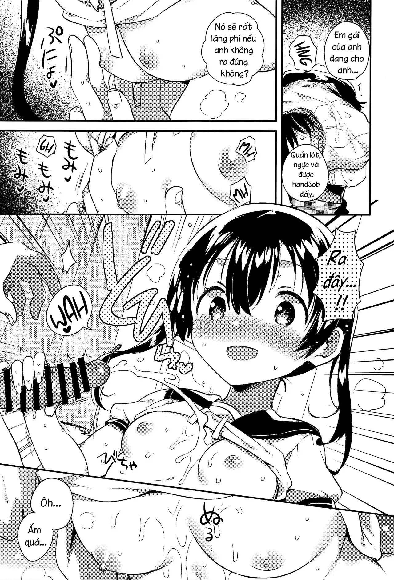 HentaiVN.net - Ảnh 10 - Làm tình với em gái của mình ư? Tởm quá đấy [Imouto to Sex Suru nante Kimochi Warui ;Having Sex With Your Little Sister? That's Gross!] - Oneshot