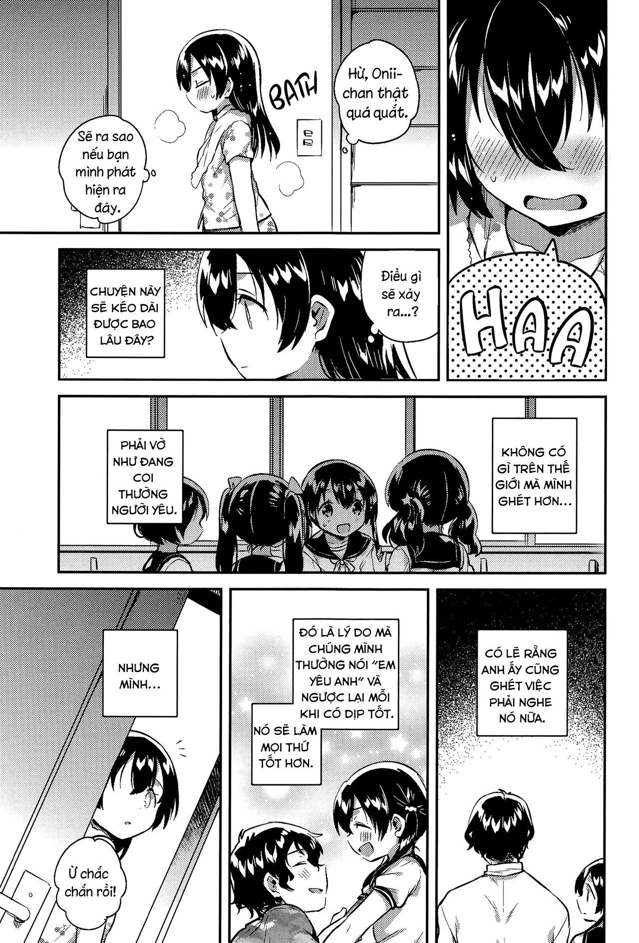 HentaiVN.net - Ảnh 20 - Làm tình với em gái của mình ư? Tởm quá đấy [Imouto to Sex Suru nante Kimochi Warui ;Having Sex With Your Little Sister? That's Gross!] - Oneshot